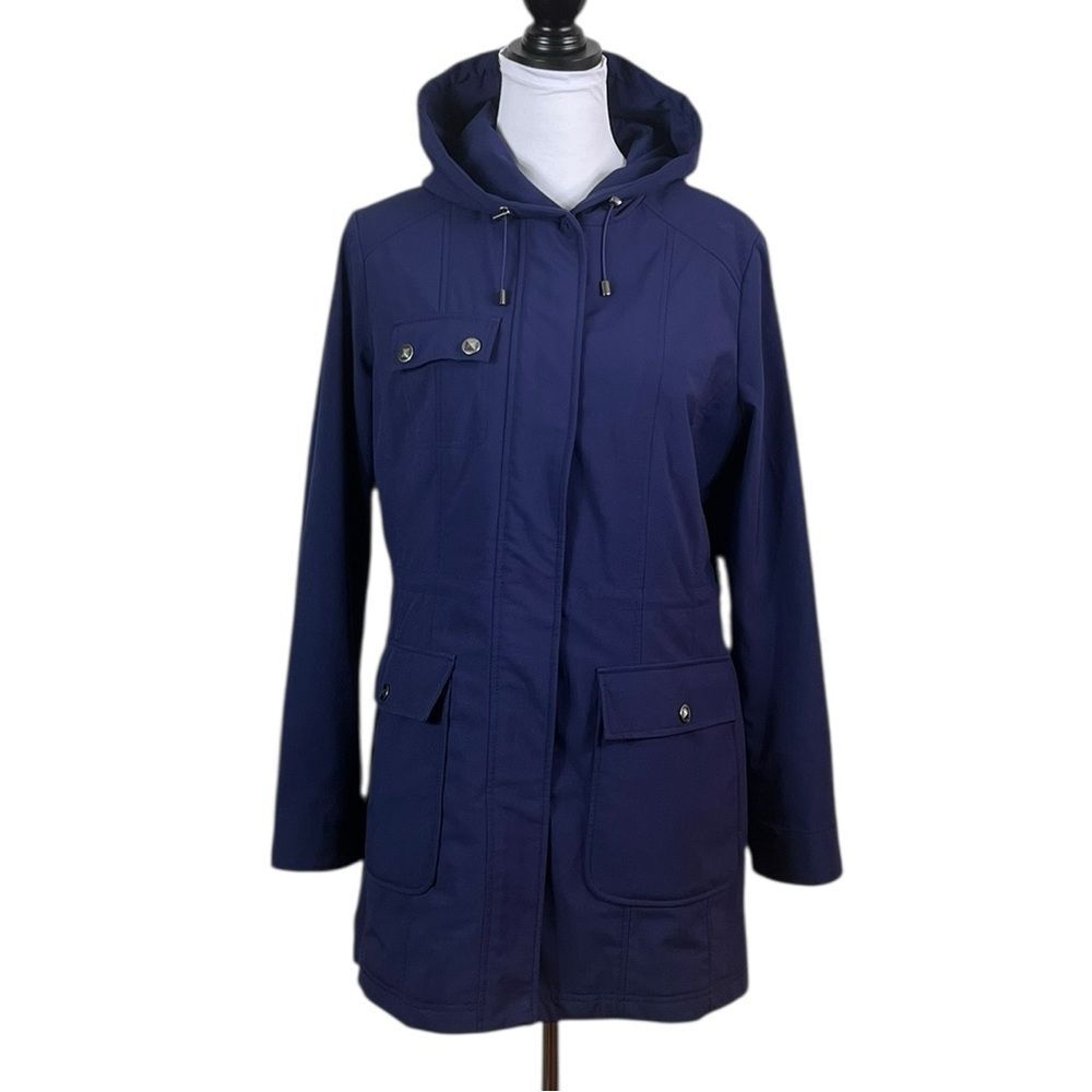 Kristen Blake Dark Blue‎ Utility Jacket, Size M